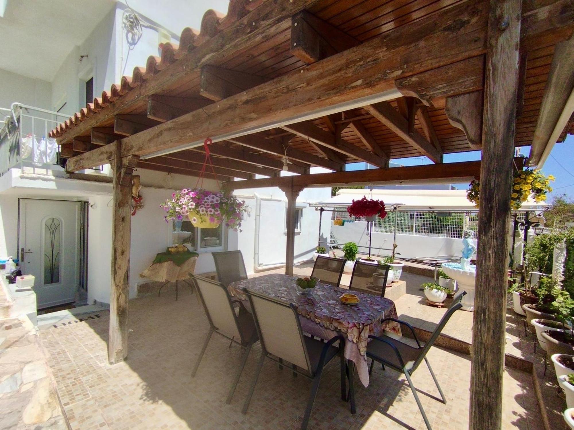 Sofia'S Seaview Villa Near Airport And Beach Артеміда Екстер'єр фото