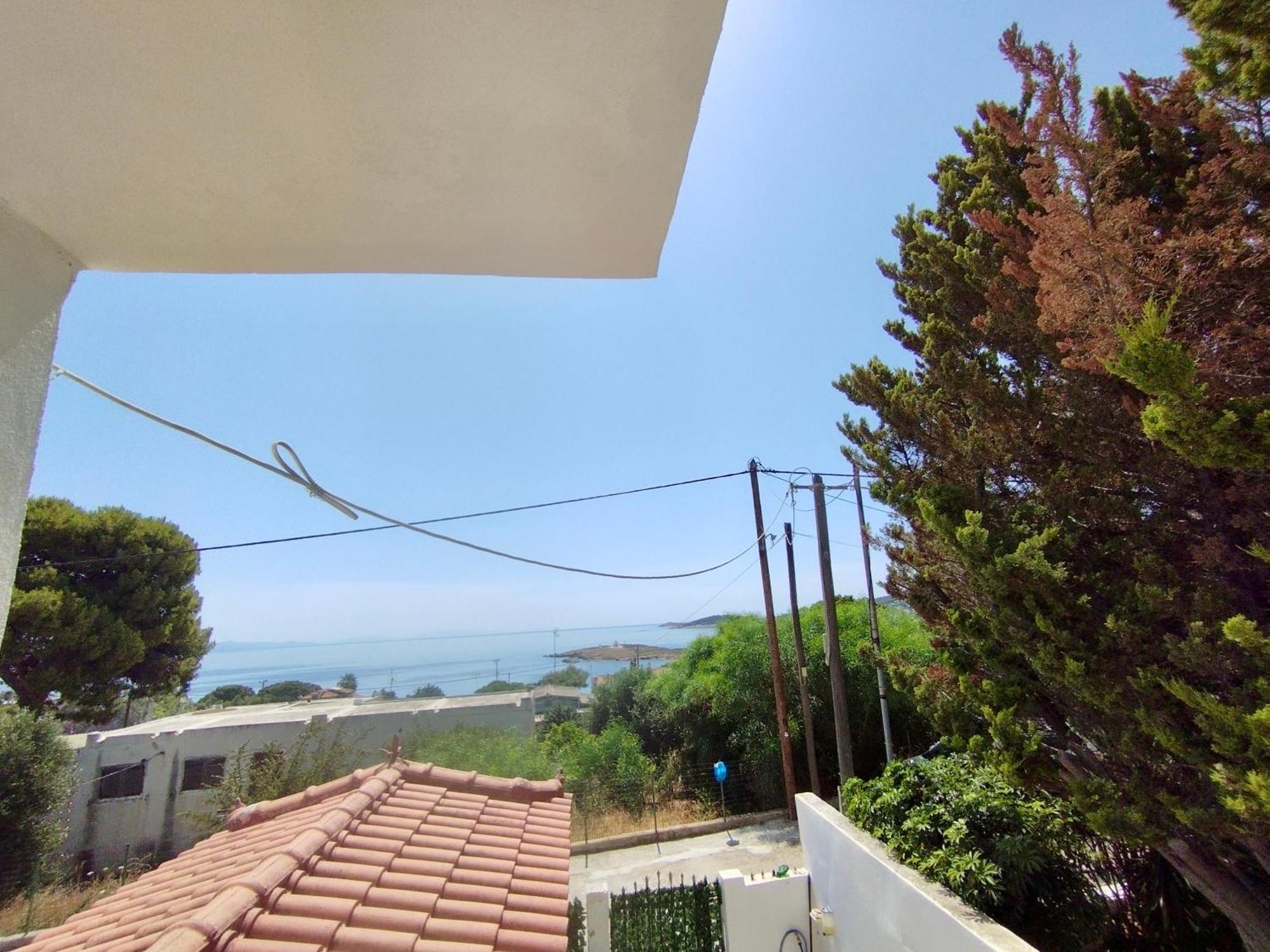 Sofia'S Seaview Villa Near Airport And Beach Артеміда Екстер'єр фото