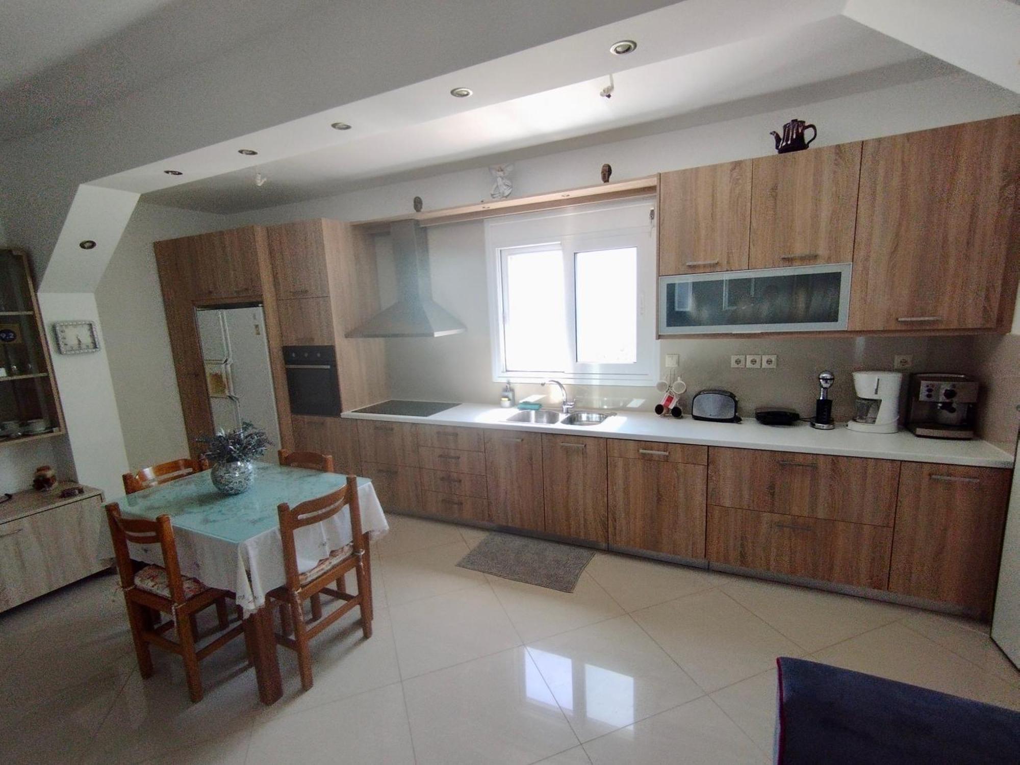 Sofia'S Seaview Villa Near Airport And Beach Артеміда Екстер'єр фото