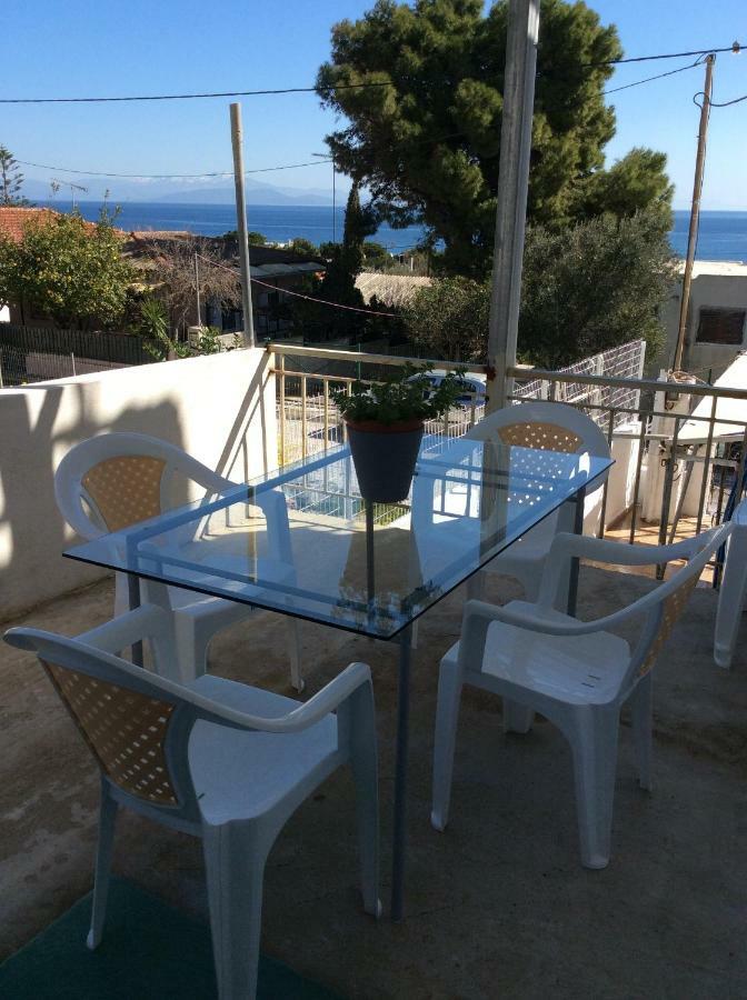 Sofia'S Seaview Villa Near Airport And Beach Артеміда Екстер'єр фото