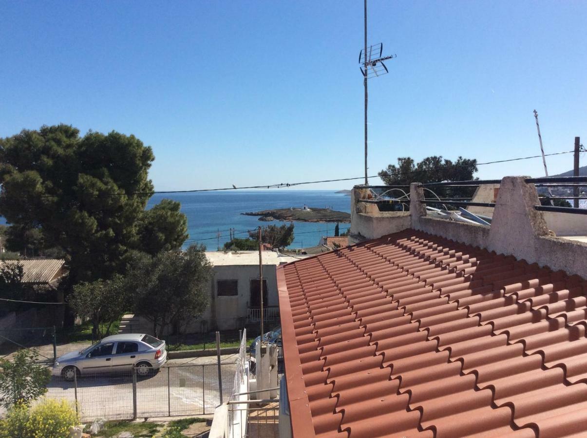Sofia'S Seaview Villa Near Airport And Beach Артеміда Екстер'єр фото
