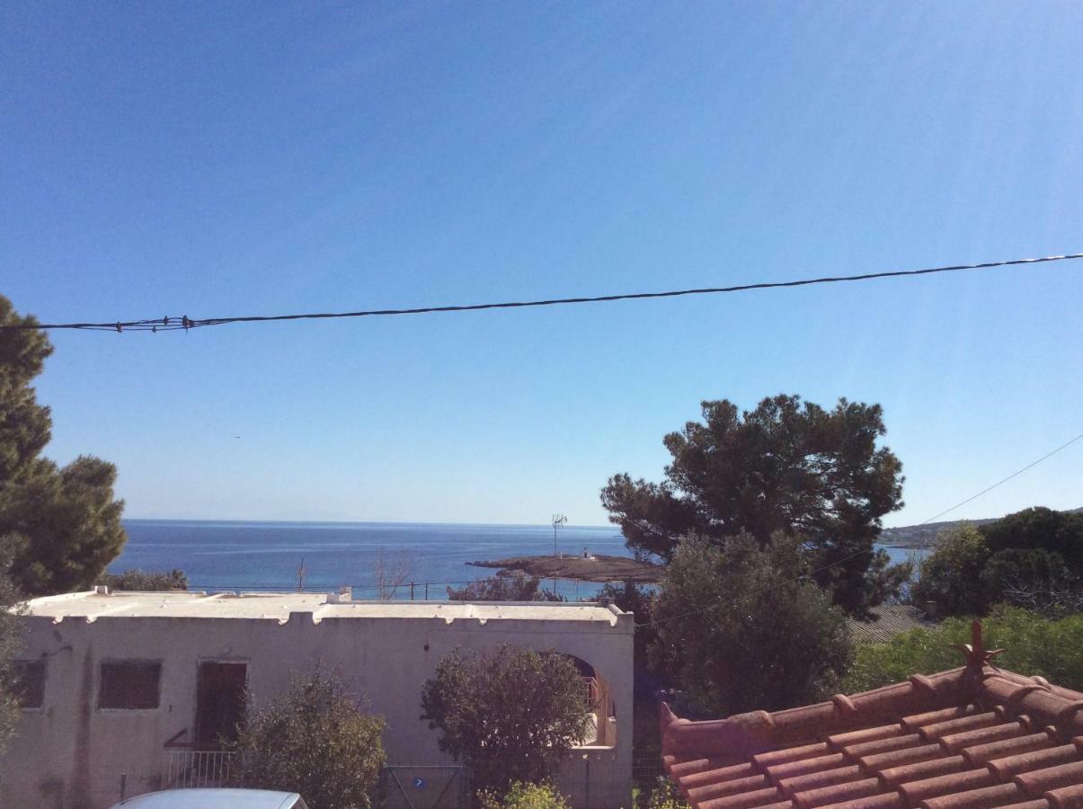 Sofia'S Seaview Villa Near Airport And Beach Артеміда Екстер'єр фото